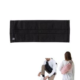 [Nursery Teacher Supervision] Baby Strap Storage Cover, Zipper Opening, Easy Storage, Wrinkle Prevention, Baby Strap Cover, Compatible with Ergo, Omni Series, Black, MKD