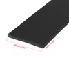 sourcing map Solid Rectangle Rubber Seal Strip 45mm Wide 3mm