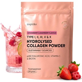 Inspiriko Multi Collagen Powder for Women, Hydrolized Collagen Peptides