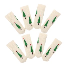 jojofuny 8pcs Knitting Chair Leg Covers and Table Feet Protectors Non- Furniture Socks for Floor Easy to Clean Safe for Boys and Girls and Pets