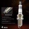 Frankberg 4x Spark Plug Spark Plugs Compatible with A.v.e.n.s.i.s Station
