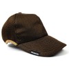 Big Watch Plain Round Mesh Cap, Braun