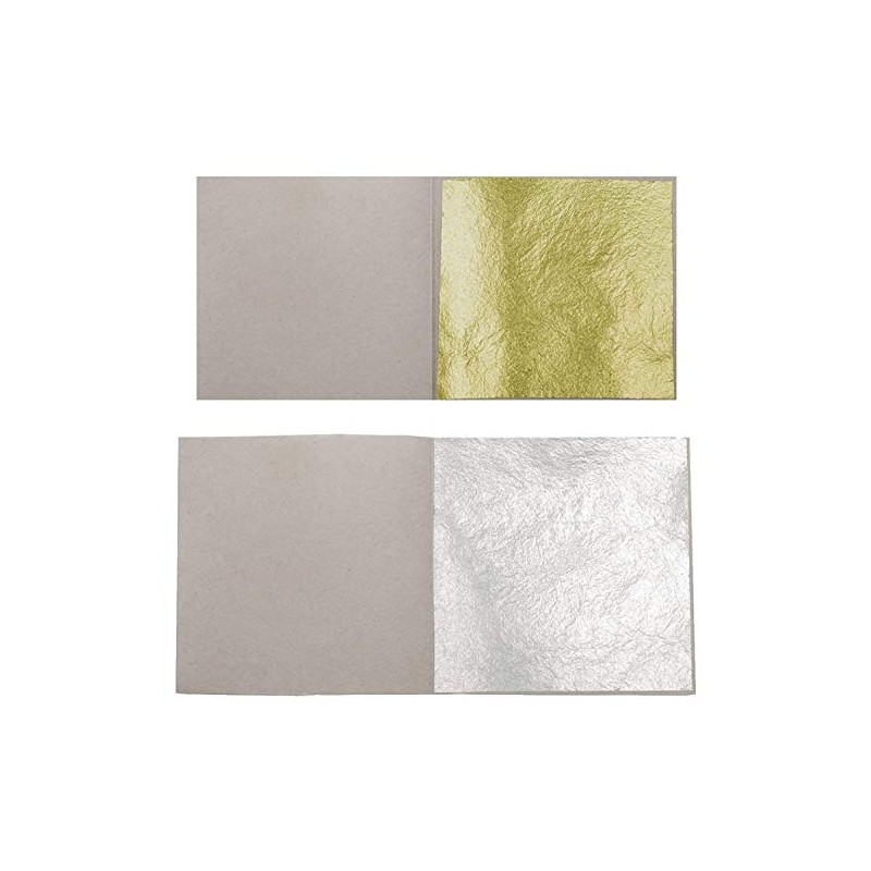 10 Sheets Real Gold Leaf 3.8 cm x 3.8 cm