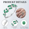 HEEYA Ring Sterling Silver 925 Rings for Women Leaf Branch