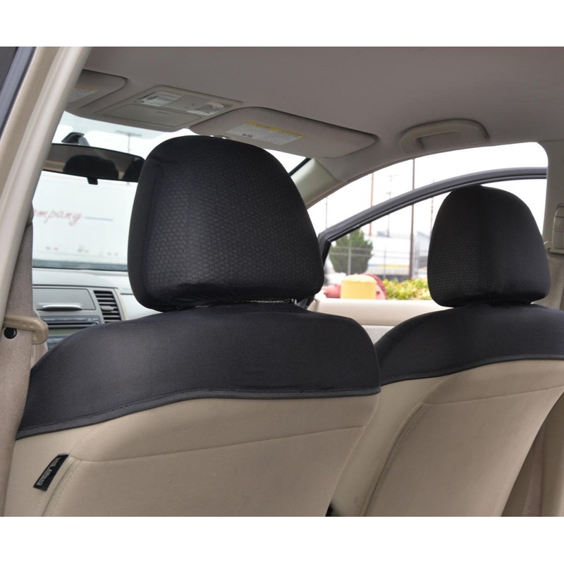 Advanced Performance Car Seat Covers - Instant Install Sideless Fronts