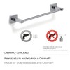 Gedy G-Pukhet Towel Holder CM.35, Chrome Colour, Components Made of