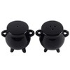 Tech Island Salt and Pepper Grinder Pots, Cauldron Cruet Set