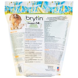 BRYTIN Rabbit 14 - Senior Wellness Timothy Formula - Complete Feed