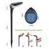 OSORD Solar Pathway Lights,【2 Pack】 Solar Garden Lights Outdoor Waterproof