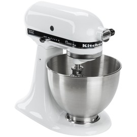 4.5 QT Stainless Steel Mixer Bowl,Replacement mixer parts,Compatible With KITCHENAID TILT-HEAD STAND MIXERS 4.5-Quart (4.3 L) or 5-Quart (4.7 L) (4.5QT bowl)