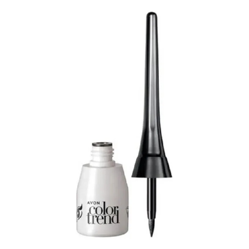 Avon Delineador Liquido Color Trend Punta Fina 3ml 1 Pieza