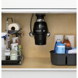 GE GFC525N Sink 1/2 HP Continuous Feed Disposer, Black