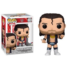 Funko WWE Wave 23 + Pop Protector: Pop! Wrestling Vinyl Figure (Gift Set Bundled with ToyBop Brand Box Protector Collector Case) (94 SummerSlam Razor Ramon #161/79622)