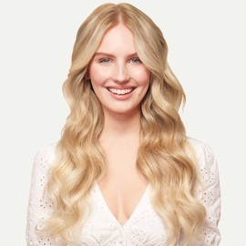 Hair Extensions Real Human Hair - Strawberry Blonde Highlights Human Hair Tape in Hair Extensions for Women 24inch 20PCS 1.8OZ