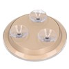 30X Magnifying Mirror Signal Sided 6 Inch Magnified Mirror with