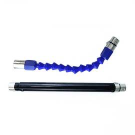 MAPARON Extension Rod, Set of 2 for Small Electric Machines, Dedicated Adapter, Bendable, 3XLR Adapter, 11.4 - 9.8 inches (29 - 25 cm)