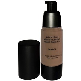 Base 100% natural, orgánica, vegana, a base de aloe, protección solar natural, sin gluten, sin crueldad, fabricado en los Estados Unidos, 1 fl oz. (Bambú)