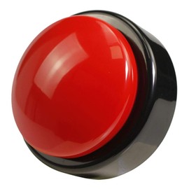 NESIGHTION Talking Clock,Extra Large Talking Alarm Clock for Blind,Talking Clock for Blind Elderly,Announcing Time,Date and Week of Day,Perfect for Visually Lmpaired and Elderly (Red+Black)