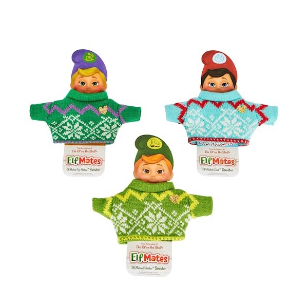 Elf on the Shelf Bundle: Elf Mates Mini Sweater Super
