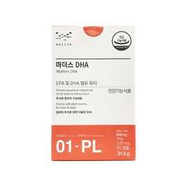 Movita Mother’s DHA (530mg x 60 capsules) / 모비타  마더스 DHA (530mg x 60캡슐)