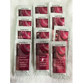MATRIX TOTAL RESULTS HEAT RESIST IRON TAMER SMOOTHING LOTION  .34OZ SAMPLE (PACK