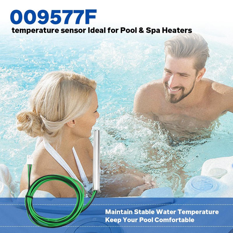 YXYYXY 009577F Temperature Sensor for Raypak Pool/Spa Heater 206A 207A