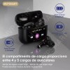 Mvpsmart R9 Negro Con Smart Displayauricular Bluetooth 5.4 Con Cancelación