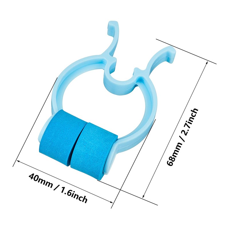 Frienda Nose Stop Clips Nasal Nose Stopper Clips Plastic Foam