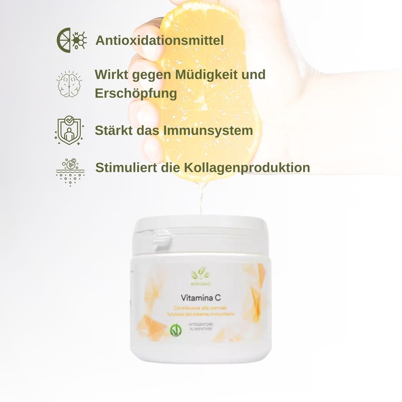 Benessence - Vitamin C Powder - 500 g