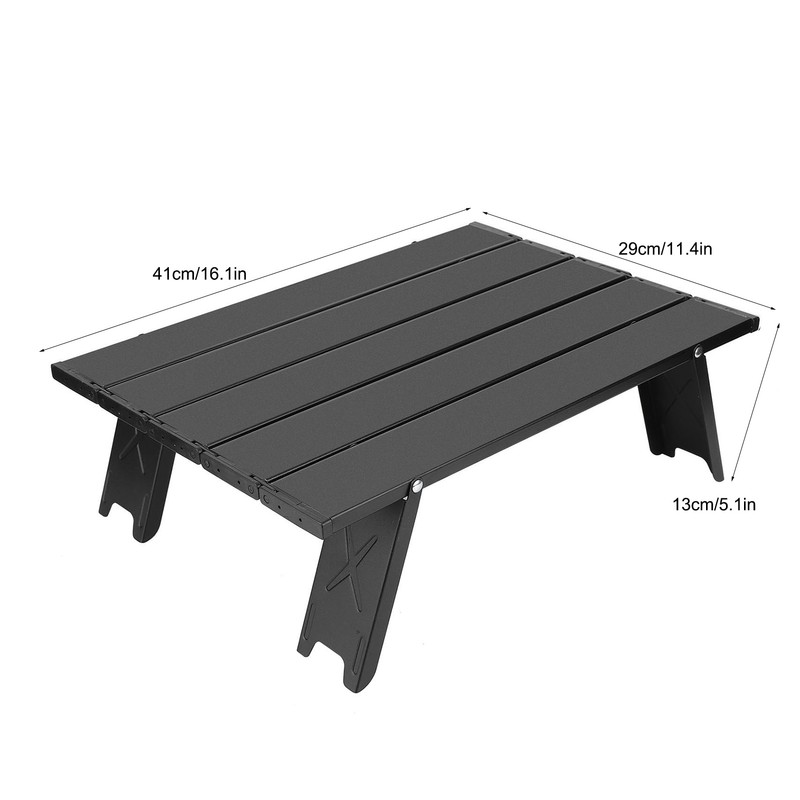 Mini Portable Aluminium Alloy Folding Table Outdoor Camping BBQ Picnic