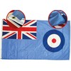 NWFlags Outdoor Heavy RAF Flag 5ft x 3ft 110d Knitted