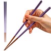 FlaColle Sky Chopsticks, 9.1 inches (23 cm), Dishwasher Safe, Non-Slip,