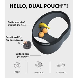 Separatec Mens Underwear Briefs, Moisture Wicking Rayon Made from Bamboo Underwear, Dual Pouch Mens Briefs 4 Pack (XL, Dark Blue/Olive Green/Black/Dark Gray)