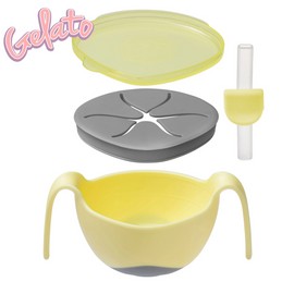 B.Box Bowl And Straw - Gelato Range Banana Split