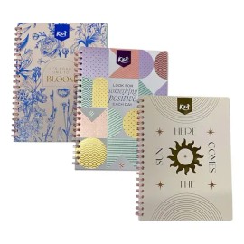 Pack 3 Cuaderno Profesional Kiut Con 100 Hojas Mujer                                                                                                  