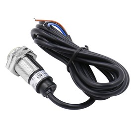 Heschen Inductive Proximity Sensor PR18-5DN Cylindrical Type, 5 mm Sensor, M18 Round, 12-24 VDC 3-Wire, Shielded, NPN, NO (Normal Open) CE