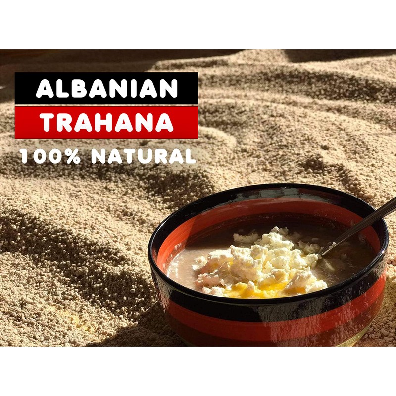 Jona EGM Albanian Trahana from Korca 370g Handmade Sour Trahana