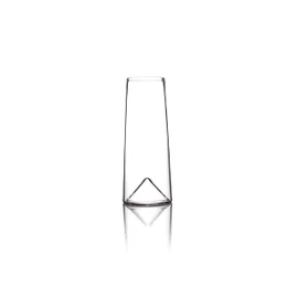 Sempli Monti-Flute Stemless Champagne Glasses Set of 2 - Elegant Hand Blown Champagne Flutes, Prosecco & Mimosa Glasses, Lead-Free Crystal, Inverted Bottom for Aeration, Ultra Clear - 6 oz