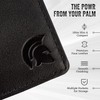 POWR Mens Wallet, Slim Wallet RFID Blocking Minimalist Credit Card