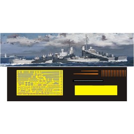 Vee Hobby 1/700 US Navy Light Cruiser San Diego CL-53 1944 Deluxe Edition Plastic Model VEEE57012 Molded Color