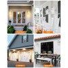 VIANIS Outdoor Wall Lantern with Motion Sensor, Dusk to Dawn