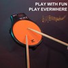 EX [3-IN-1] Portable Digital Electronic Drum Pad, with [Metronome, Speed
