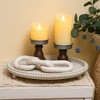 Lezonic Rechargeable Flickering Flameless Candles Battery Operated with Remote and
