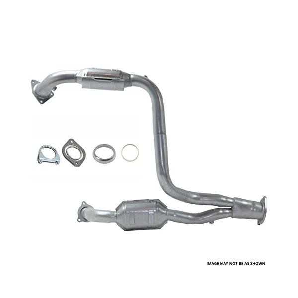 AutoShack EM60513 Catalytic Converter Exhaust Pipe Direct Fit Replacement for