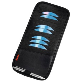 Hama | 12 CD Automotive Sun Visor Case | Black