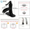 BWE Waterfall Bathroom Faucet Oil Rubbed Bronze Single-Handle One Hole