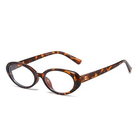 Blue Light Blocking Glasses for Women Men Oval Computer Screen Gaming TV Phones Anti Eyestrain & UV Glare Glasses (Tortoiseshell)