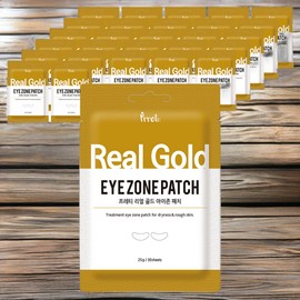 Preity Eye Area Wrinkles, Eye Area Wrinkle Improvement, Dark Circle Real Gold Eye Zone Patches, 28 pieces, 30 pieces / 프레티 눈가 주름 눈가 주름 개선 다크서클 리얼 골드 아이존패치 28개 30개입