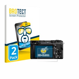 BROTECT Pack of 2 Screen Protectors for Sony Alpha 6700 Screen Protector Film Made in Germany Ultra Clear
