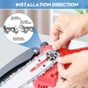 Seesii Mini Chainsaw Chain Replacement 6 Inch for 6 Inch